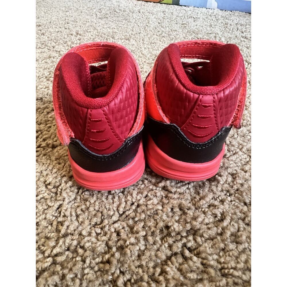 Nike Jordan, Air Incline, Red Black, Synthetic, Baby Toddler Sneaker Shoes - Picture 4 of 7